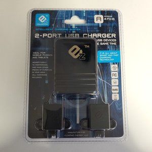 Intelligent Charging System: EZ Collection: 2-Port USB Charging Hub: New in Box